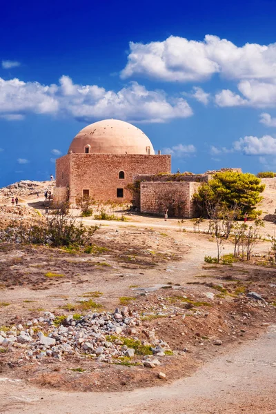 Fortezza de Rethymno - La fortaleza veneciana en el casco antiguo de Rethymno, Creta — Foto de Stock