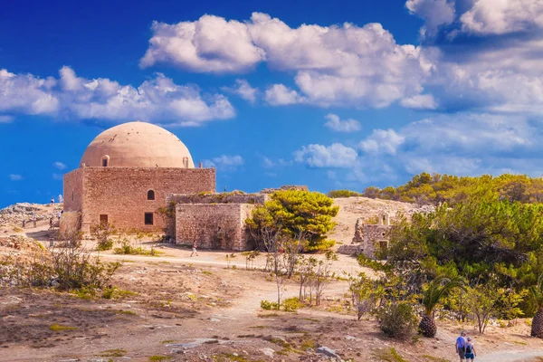 Fortezza de Rethymno - A fortaleza veneziana na Cidade Velha de Rethymno, Creta — Fotografia de Stock