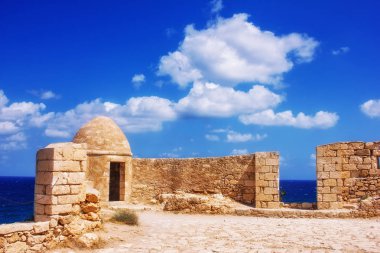 Fortezza, Rethymno - Rethymno, Crete eski şehir Venedik kale