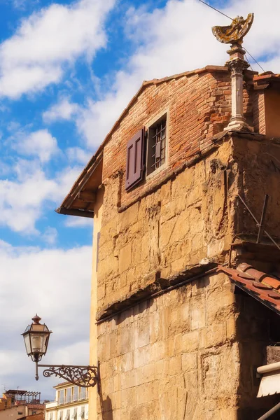 Detail der Ponte Vecchio Shops, Florenz, Italien — Stockfoto