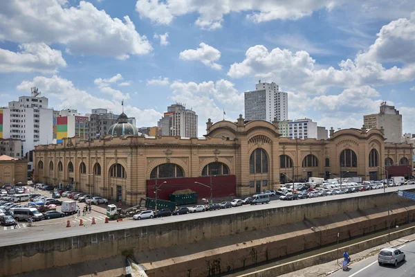 Market municipal in Sao Paulo city — Stock Photo, Image