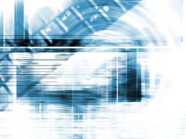 Arka plan üç boyutlu teknoloji kavramı.