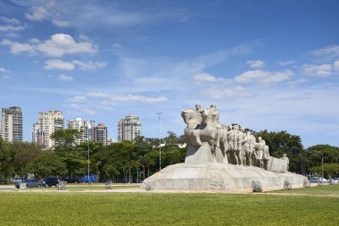 Bandeiras Anıtı, Sao Paulo, Brezilya.