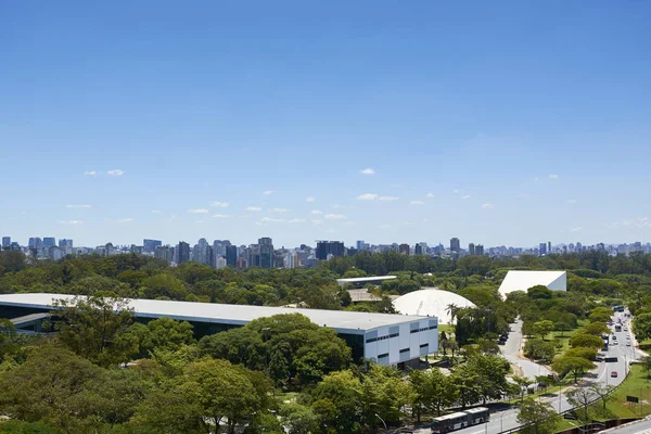 Sao Paulo city, Brazil. Ibirapuera Park — Stock Photo, Image