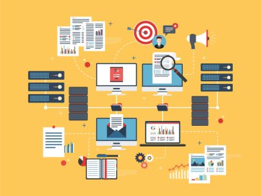 Bulut bilgi işlem aygıtlarına, veri ağ ve iş karar destek sistemi. 