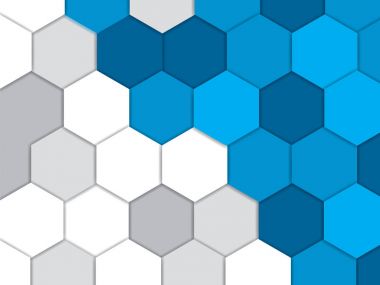 altıgenli soyut arkaplan