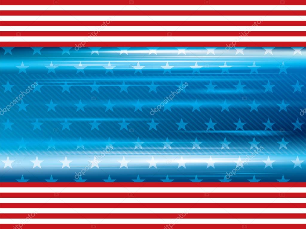 Abstract vector background Independence USA