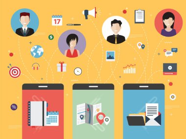 İş, iletişim ve internet