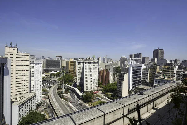 Ciudad de Sao Paulo en Brasil . — Foto de Stock