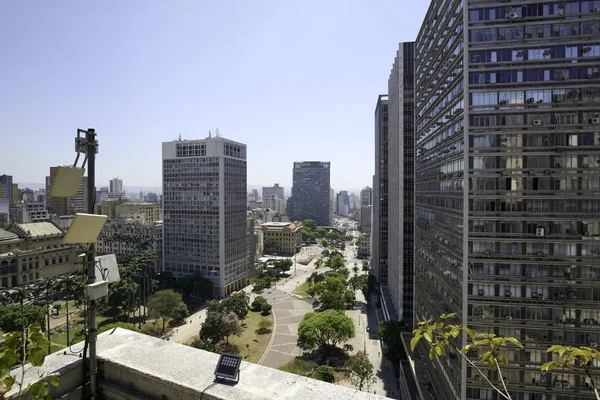 Miasto Sao paulo w Brazylii. — Zdjęcie stockowe