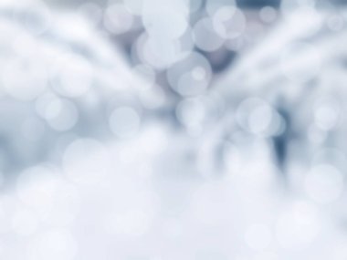 Bokeh ışık beyaz arka plan ile bulanıklık.