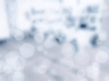 Bokeh ışık beyaz arka plan ile bulanıklık.