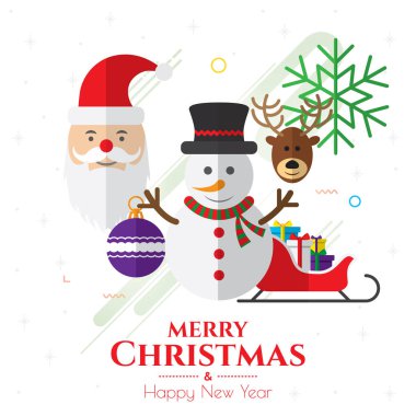 Noel simgeleri internet banner arka plan.