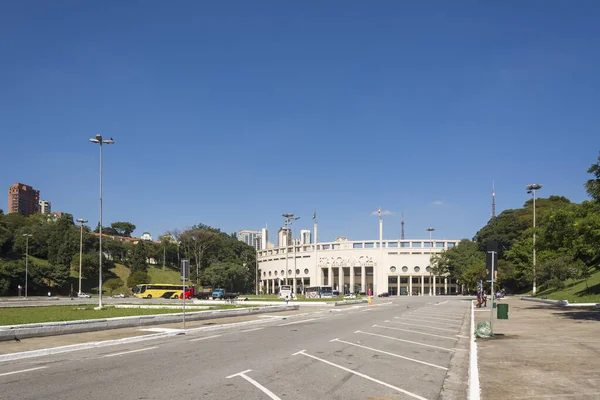 Stadio Pacaembu e Museo del Calcio a San Paolo . — Foto Stock