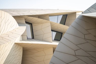 Doha, Katar - 02 Ocak 2020: Katar Ulusal Müzesi