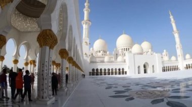 Ocak 2020, Abu Dabi 'deki Şeyh Zayed Camii.