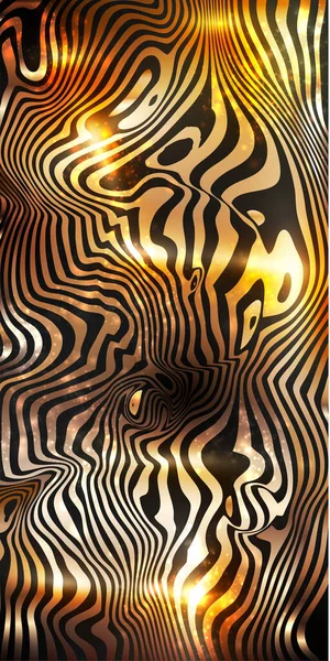 Guld Krämig Marmor Konsistens Bakgrund Vektorillustration Vektorgrafik
