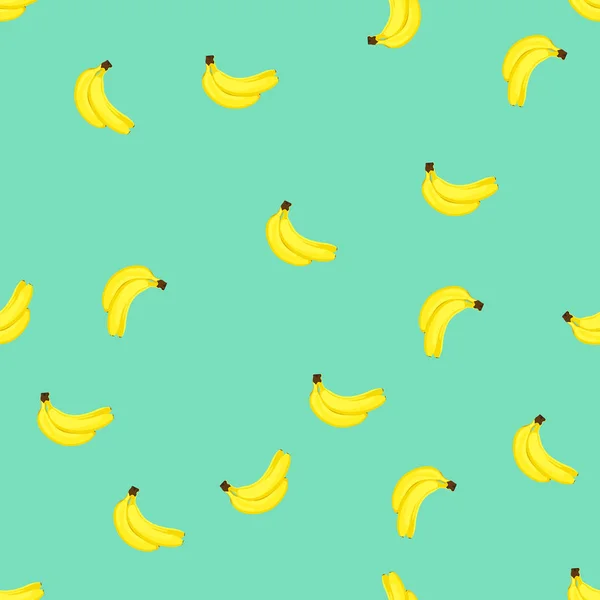 Ripe bananas on bright background — Stock Vector