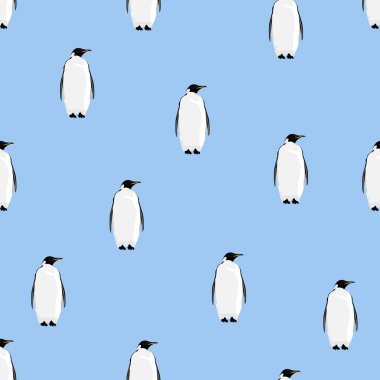 Sevimli penguen sorunsuz