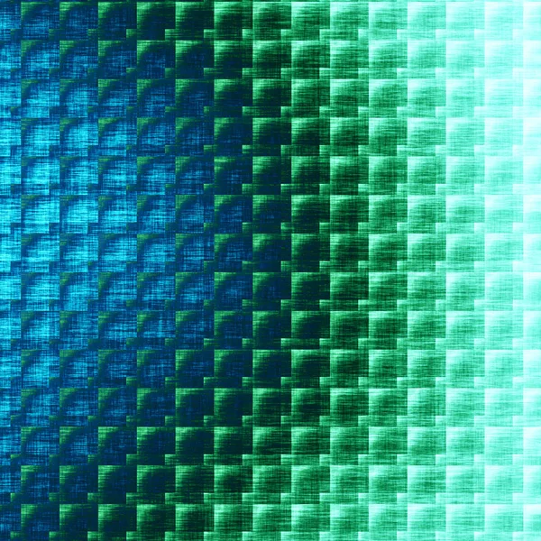 Yeşil ve mavi konu ve hücreleri, metalik kumaş arka plan ile parlak Festival arka plan