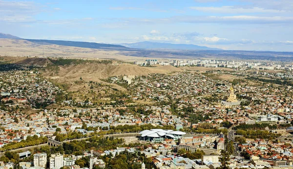 Hava Ismarlayarak Şehir Binaların Güneşli — Stok fotoğraf