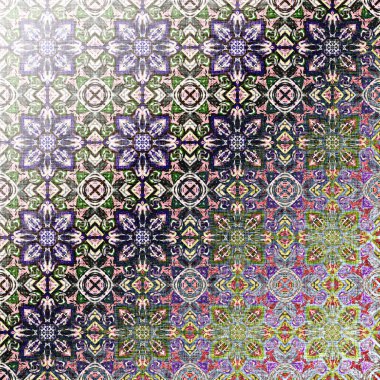 Renkli desen Hint kabile geleneksel öğeleri. Boho Tekstil arka plan, oryantal etnik süsleme