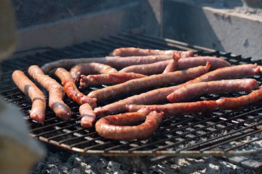 barbecure sosis ızgara