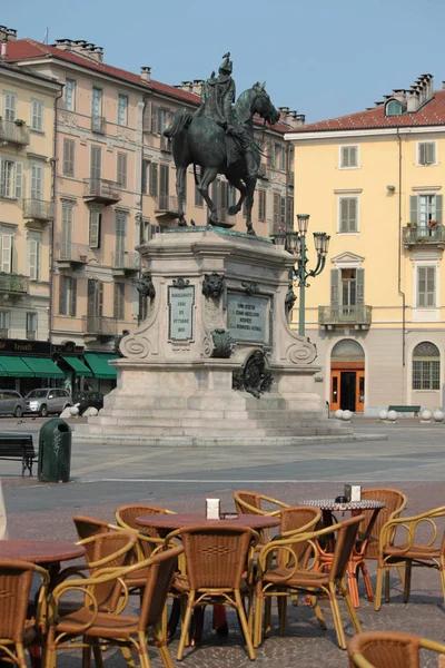 Statua Combattenti Morti Nella Guerra Torino — Foto Stock