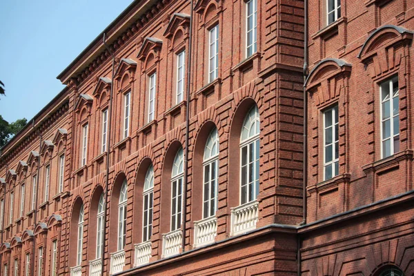 Blick Auf Denkmal Außerhalb Gebäude Alte Mauer — Stockfoto