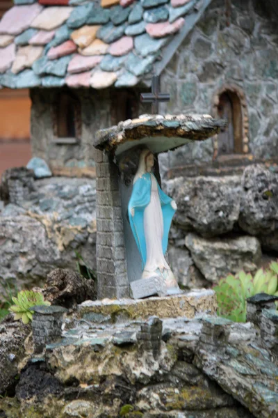 Handcrafted Handmade Statue Madonna — Stock Photo, Image