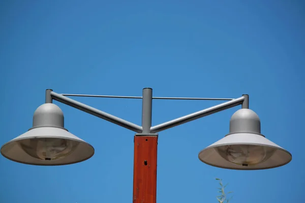 Вулична Світлова Лампа Вуличного Освітлення — стокове фото