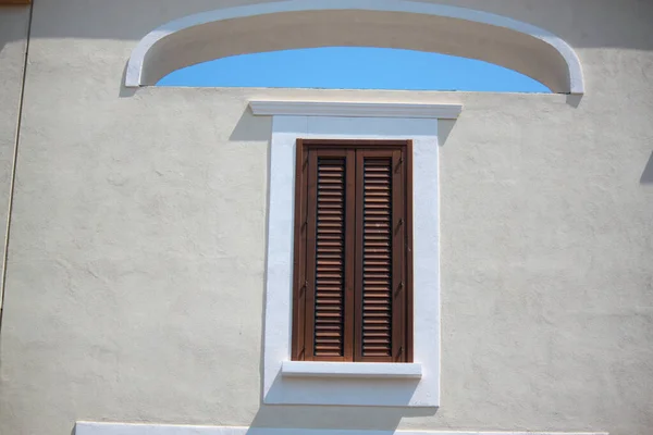 External View House Particular Window — Stock Photo, Image