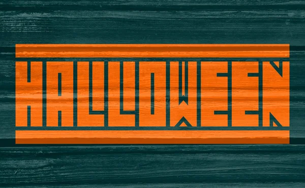 Calligrafia del testo di Halloween — Foto Stock