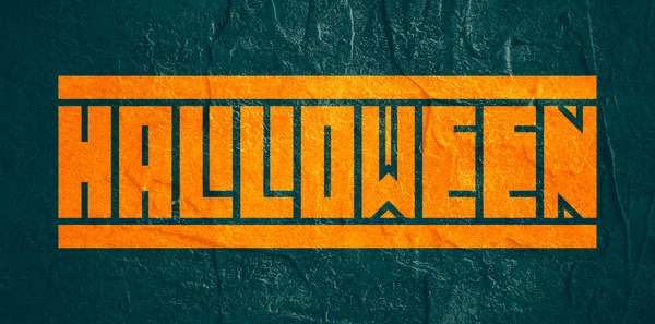 Calligrafia del testo di Halloween — Foto Stock