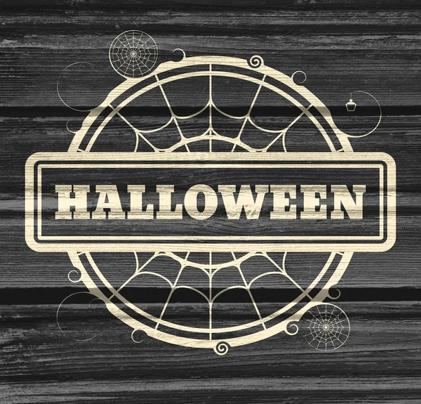 Halloween szöveges bélyegző — Stock Fotó