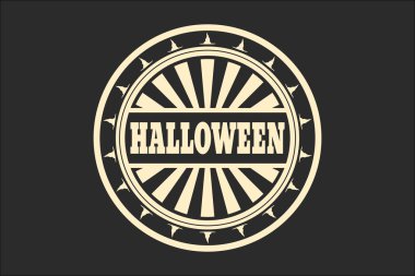 Halloween Metin ile pul