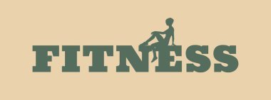 kadın siluet fitness metin