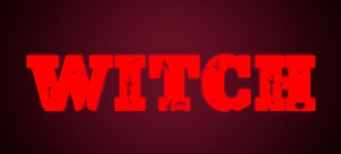 Cadı word ve onlara siluetleri