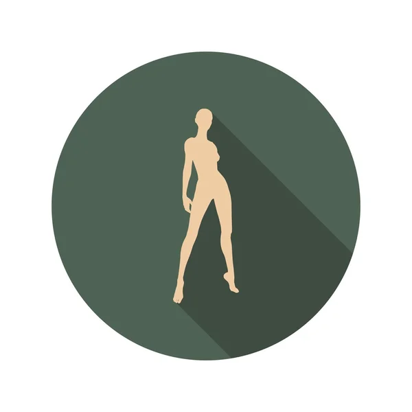 Mujeres sexy icono — Vector de stock