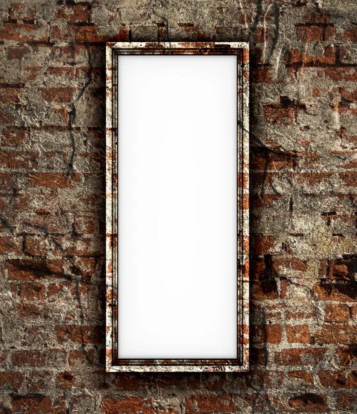 Vintage blank picture frame — Stock Photo, Image