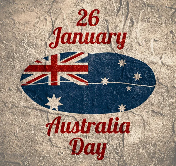 澳大利亚国旗设计概念 — 图库照片