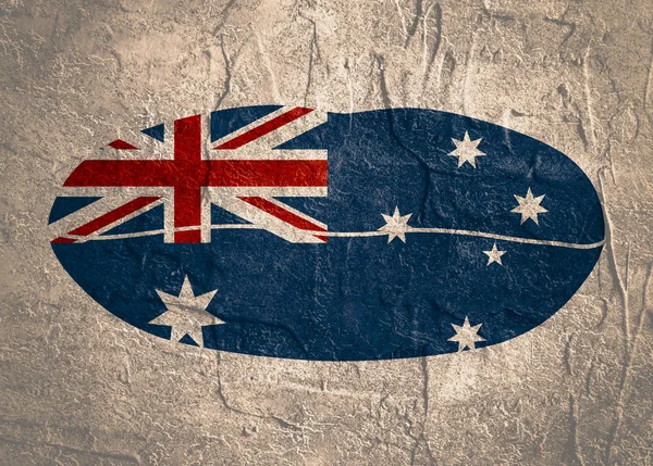 Konsep desain bendera Australia — Stok Foto