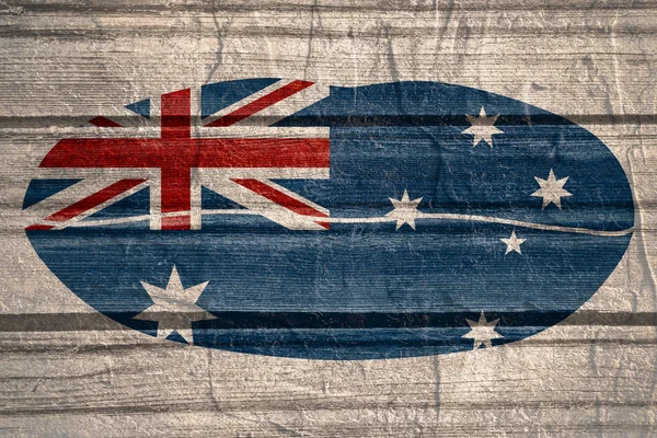 Avustralya bayrağı tasarım konsepti — Stok fotoğraf