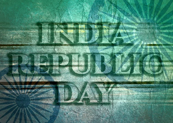 Ινδική δημοκρατία ημέρα έννοια . — Φωτογραφία Αρχείου