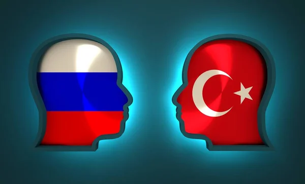 Relazioni politiche ed economiche tra Russia e Turchia — Foto Stock