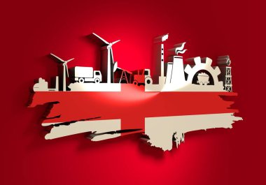 Enerji ve Güç simgeleri ayarlandı. Fırça darbesi