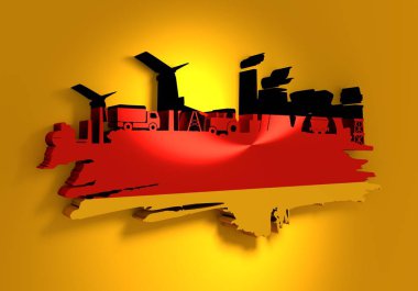 Enerji ve Güç simgeleri ayarlandı. Fırça darbesi