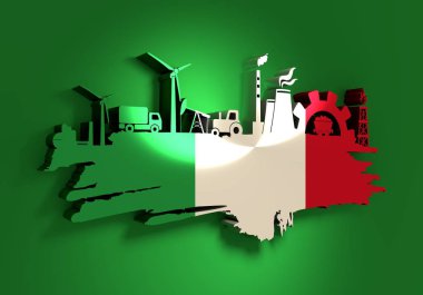 Enerji ve Güç simgeleri ayarlandı. Fırça darbesi