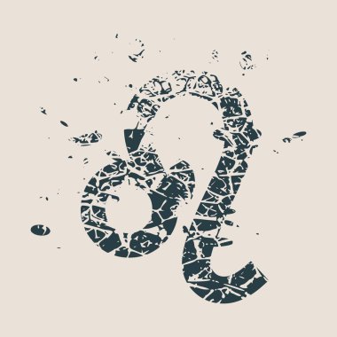 Astroloji sembolleri. Aslan işareti