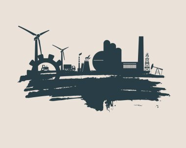 Enerji ve Güç simgeleri ayarlandı. Fırça darbesi